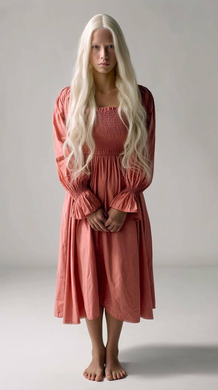 Платье Вринда (цвет коралловый, длина миди)